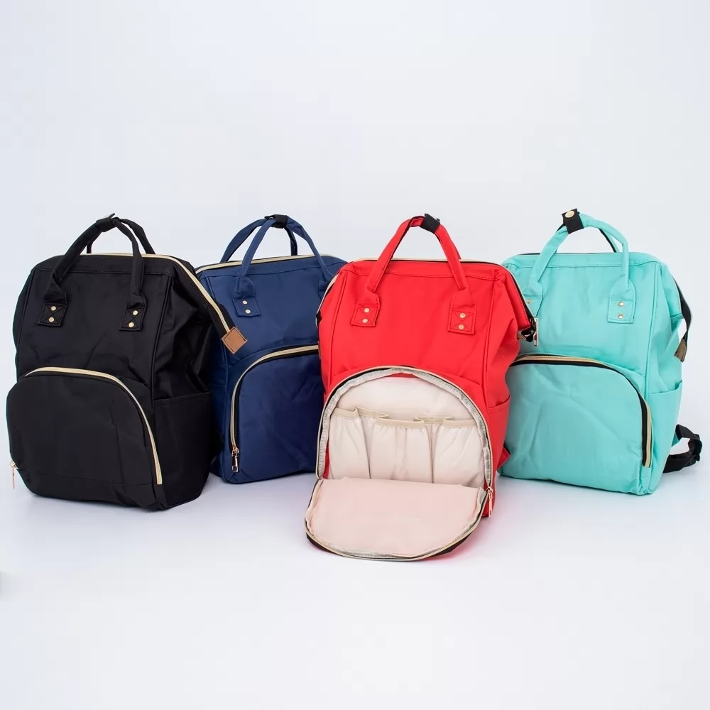 Mochila com multi divisórias internas