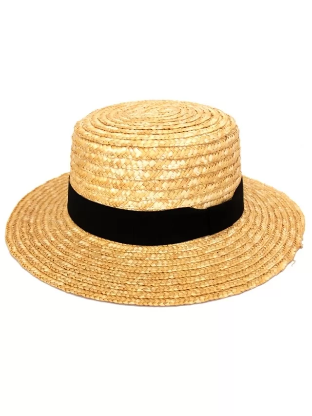 Chapéu Palheta Boater